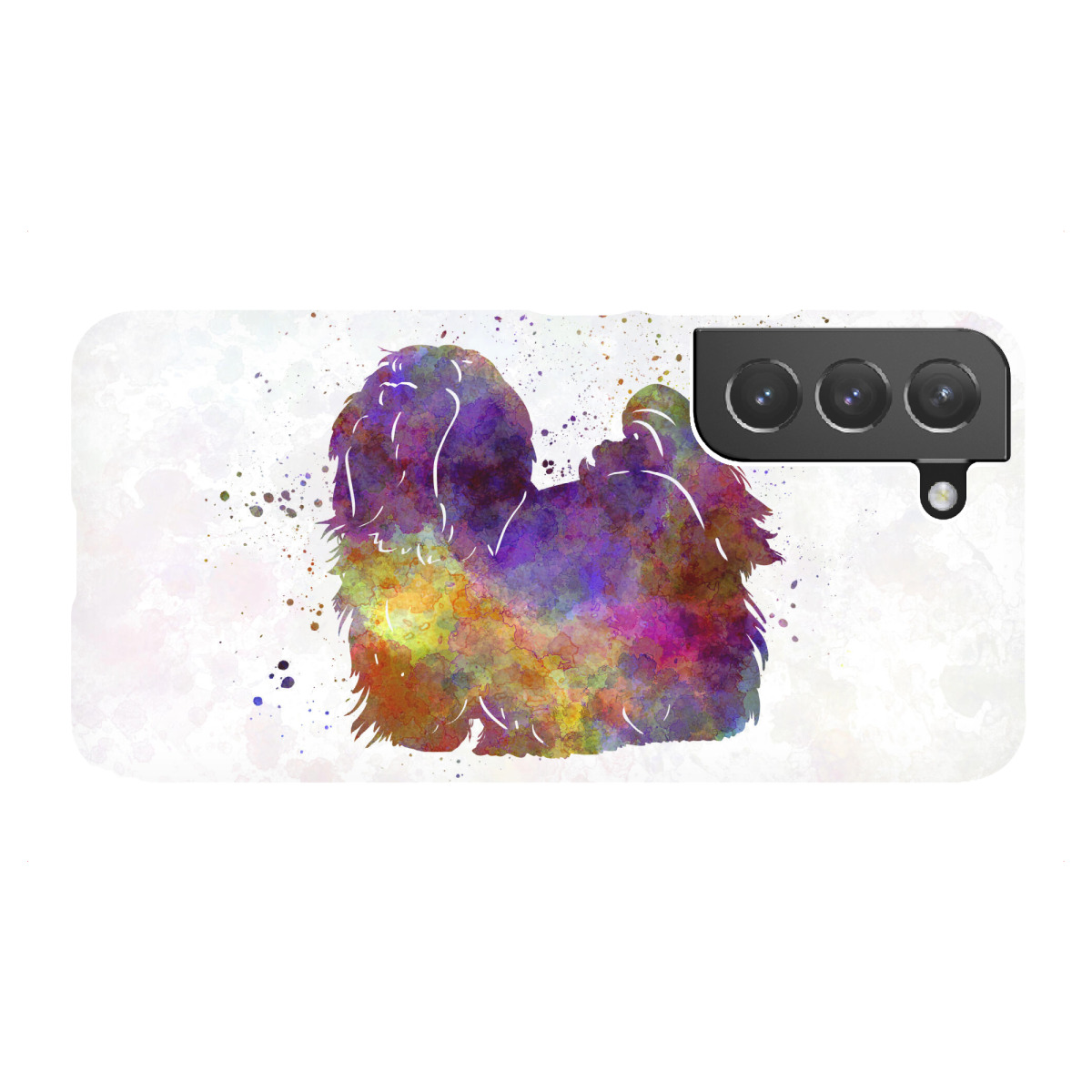 "Maltese in watercolor"für Samsung Galaxy - Premium-Case Handyhülle artboxONE