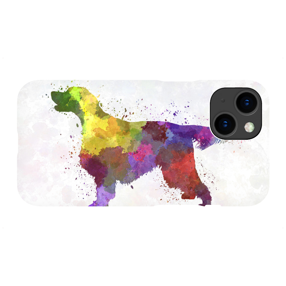 iPhone "Gordon Setter in watercolor" Premium-Case Handyhülle artboxONE