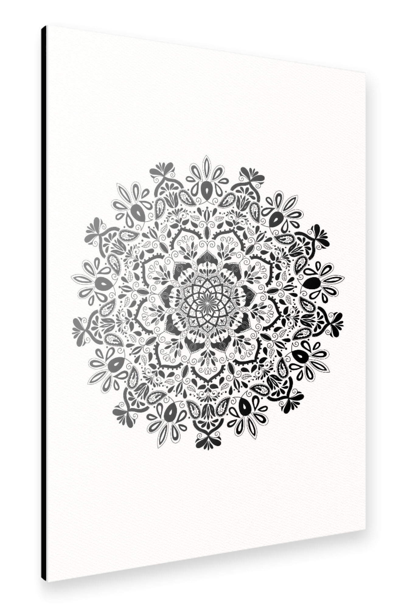 Alu-Dibond "Happy Soul Mandala" 75x50 cm artboxONE
