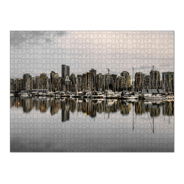 Puzzle Ravensburger "Vancouver Skyline" artboxONE - Städte,Architektur