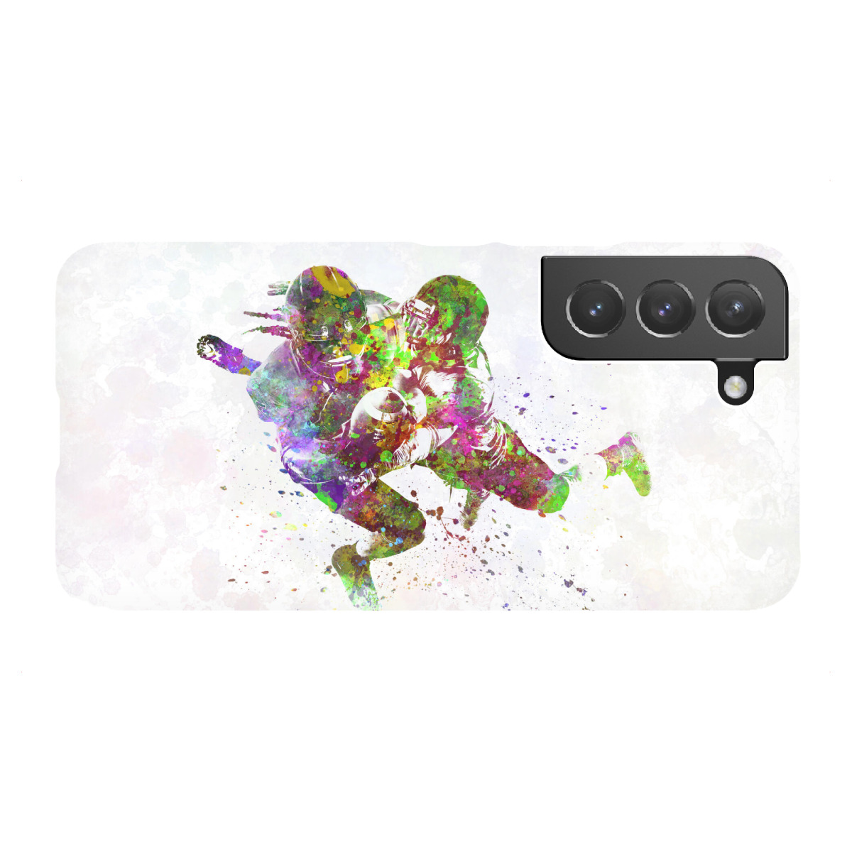 "Multicolor american football"für Samsung Galaxy - Premium-Case Handyhülle artboxONE