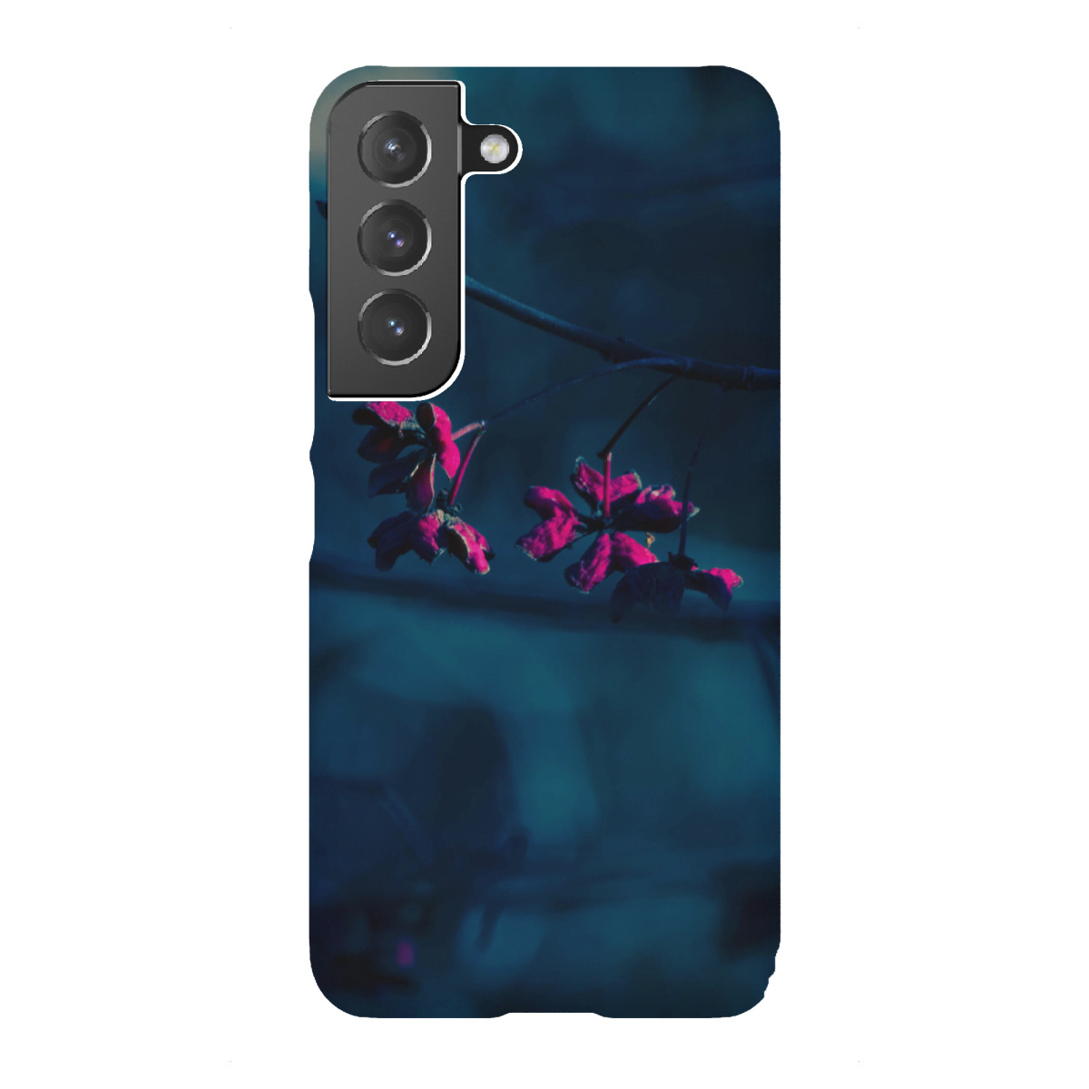 Samsung Galaxy "Rote Blüten" Premium-Case Handyhülle artboxONE