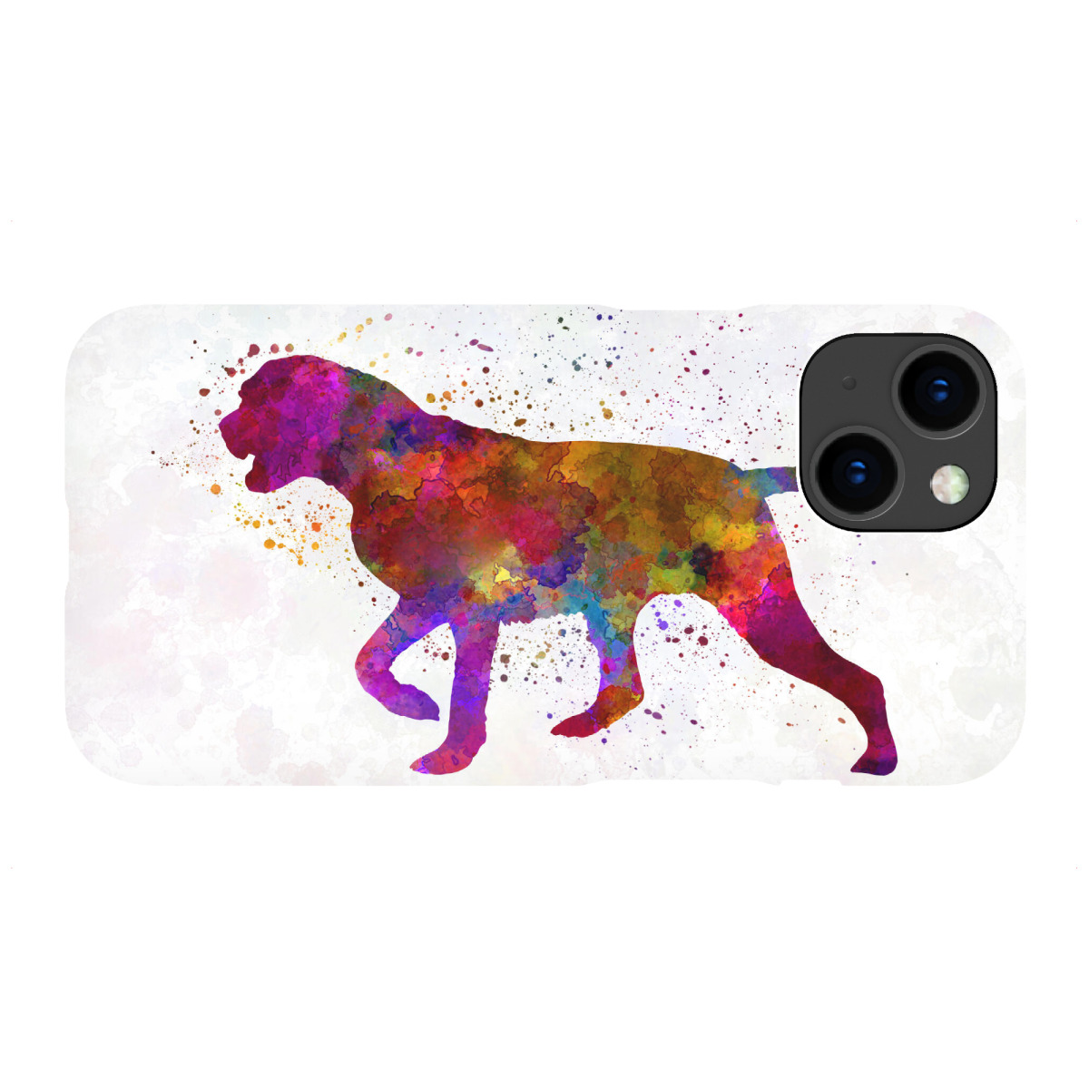 "Portuguese Pointer in watercolor"für iPhone - Premium-Case Handyhülle artboxONE