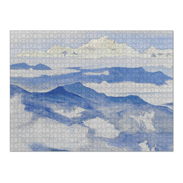 Puzzle Ravensburger "Nicholas Roerich - Abend" artboxONE - Natur,Reise