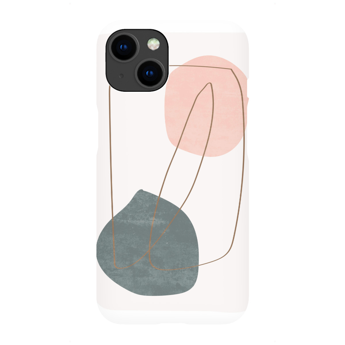 "Abstract Minimalist"für iPhone - Premium-Case Handyhülle artboxONE