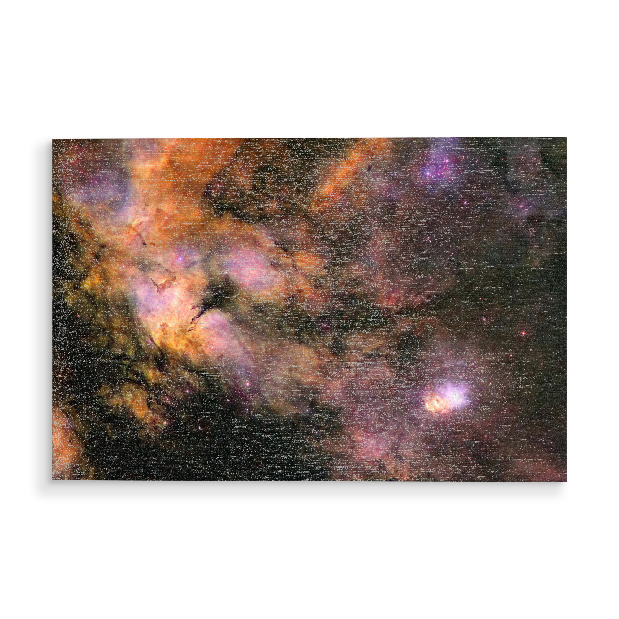 Holzbild "Sadr Nebula" artboxONE - Natur,Galaxy