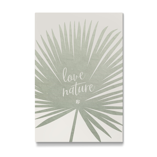 Galerie-Print "Liebe die Natur" 30x20 cm artboxONE