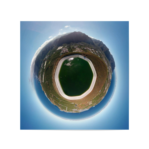 Poster 20x20 cm "Teneriffa - Montana Taco; high" artboxONE - Städte,Natur,Reise,Architektur,Reise / Strand und Meer