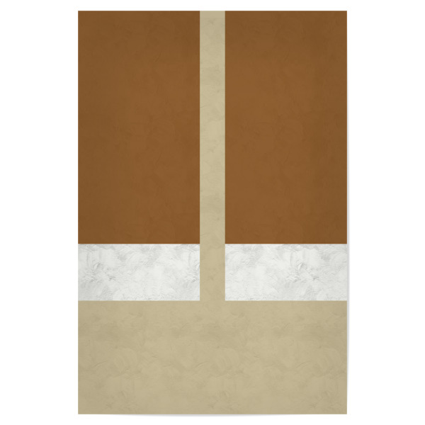 Poster "Square Beige Lines" artboxONE - Abstrakt,Geometrie