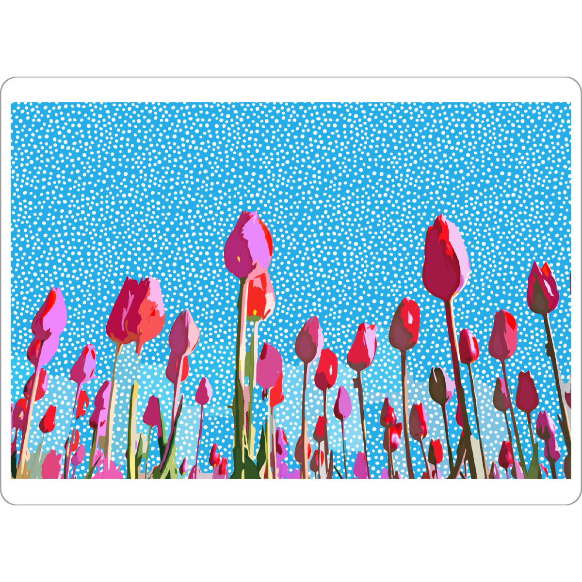Tischset "Tiptoe through the tulips" artboxONE - Natur,Floral
