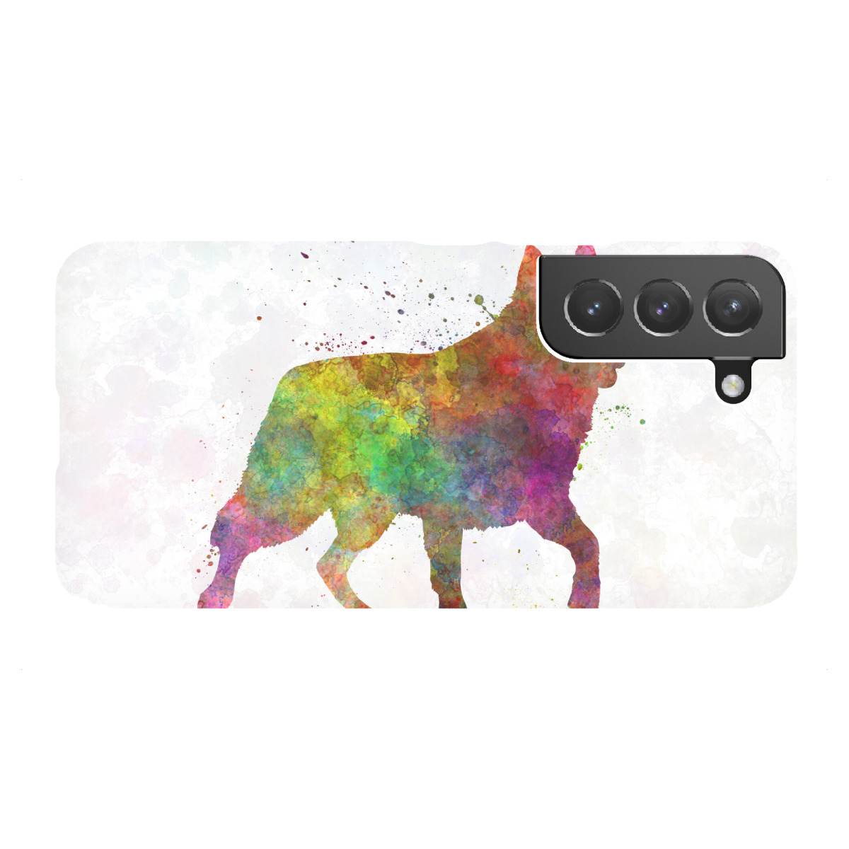 "White Swiss Shepherd Dog"für Samsung Galaxy - Premium-Case Handyhülle artboxONE