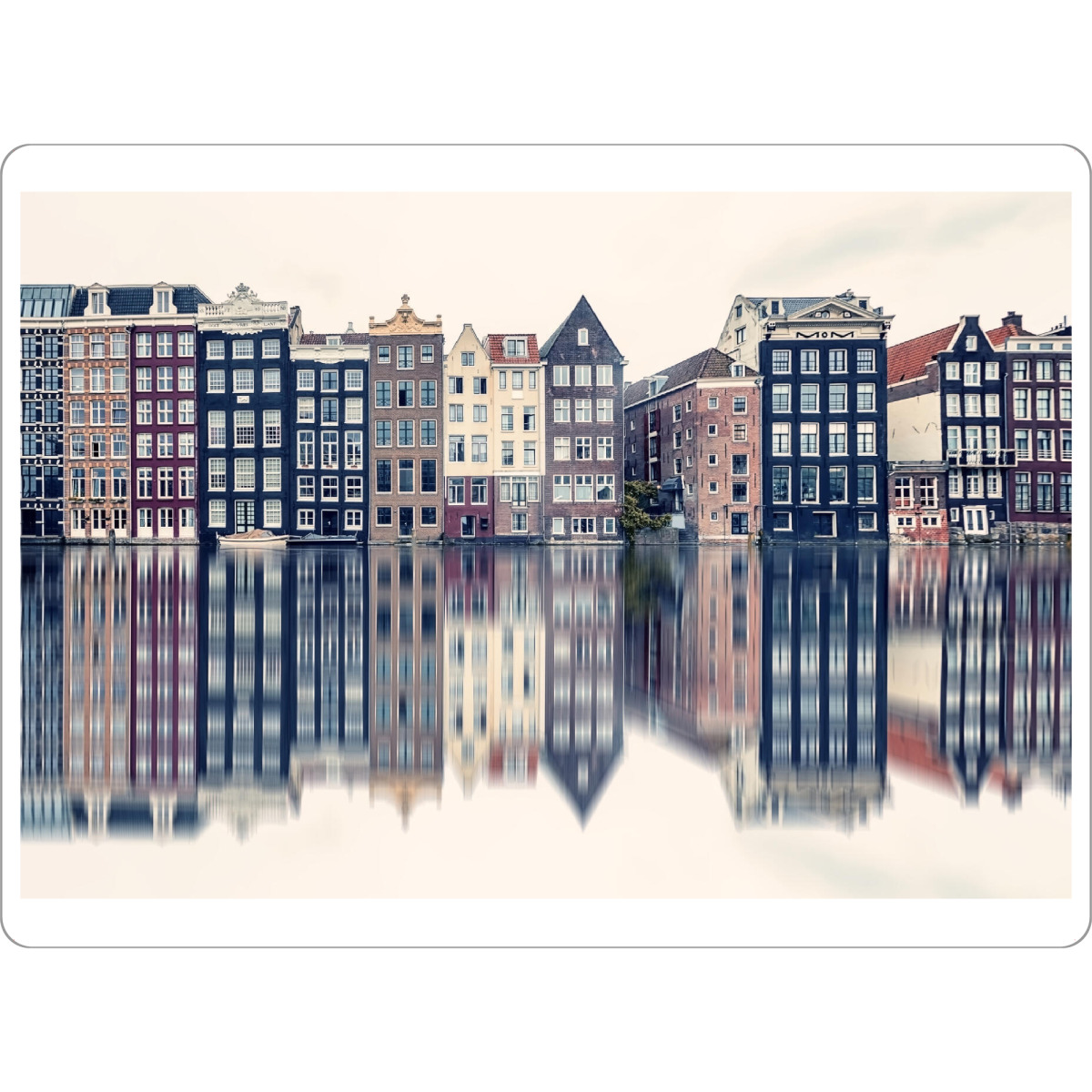 Tischset "Damrak Architecture" artboxONE - Städte,Reise,Architektur,Reise / Länder,Städte / Amsterdam