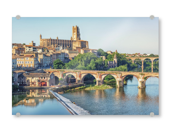 Acrylglasbild "Albi City" artboxONE - Städte,Reise,Architektur,Reise / Länder,Städte / Weitere