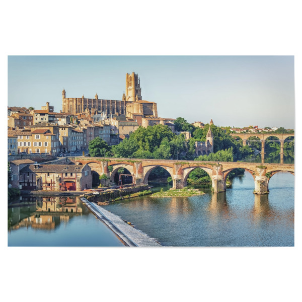 Poster 30x20 cm "Albi City" artboxONE - Städte,Reise,Architektur,Reise / Länder,Städte / Weitere