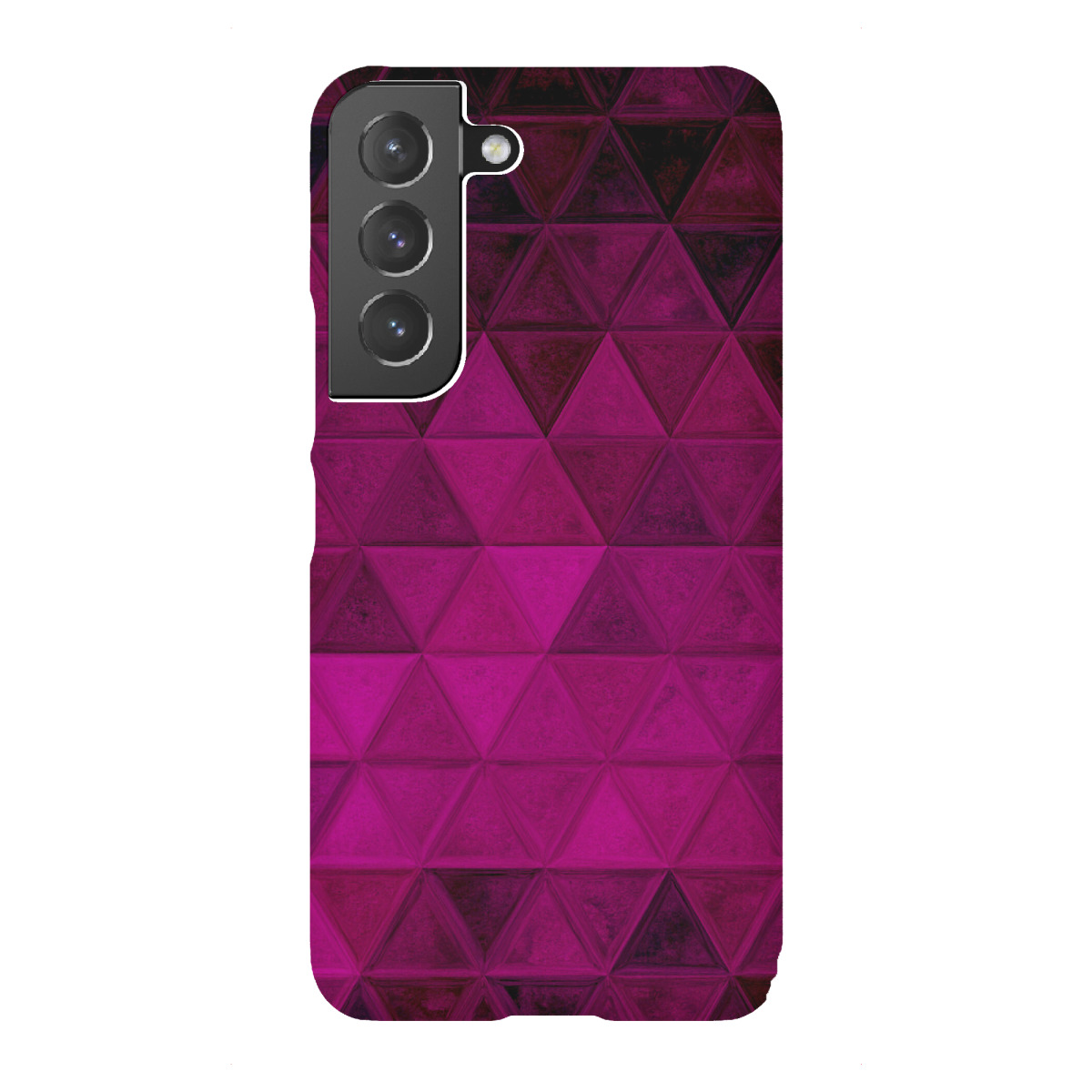 Samsung Galaxy "Mosaic purple black" Premium-Case Handyhülle artboxONE