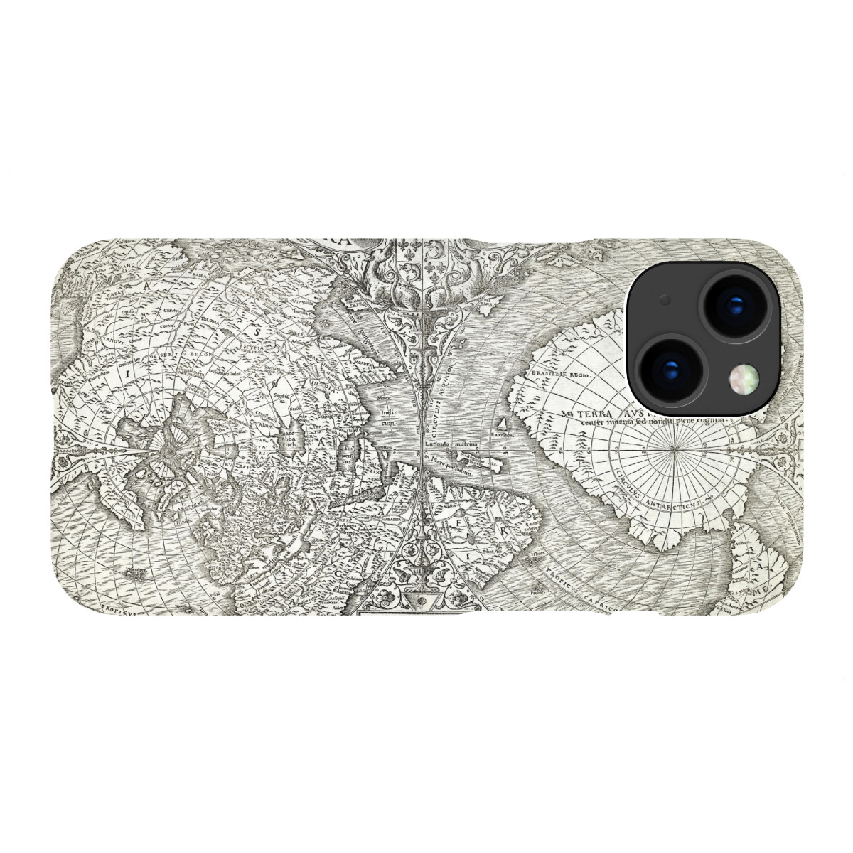 "Ancient map of the world"für iPhone - Premium-Case Handyhülle artboxONE