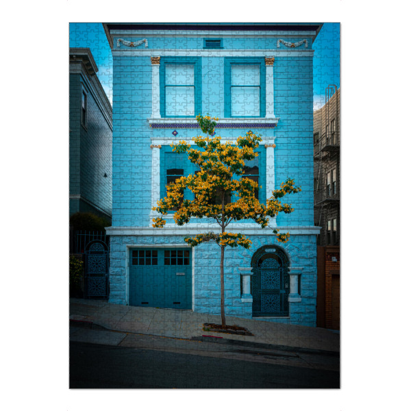 Puzzle Ravensburger "In den Straßen von San Francisco" artboxONE - Architektur,Reise / Länder