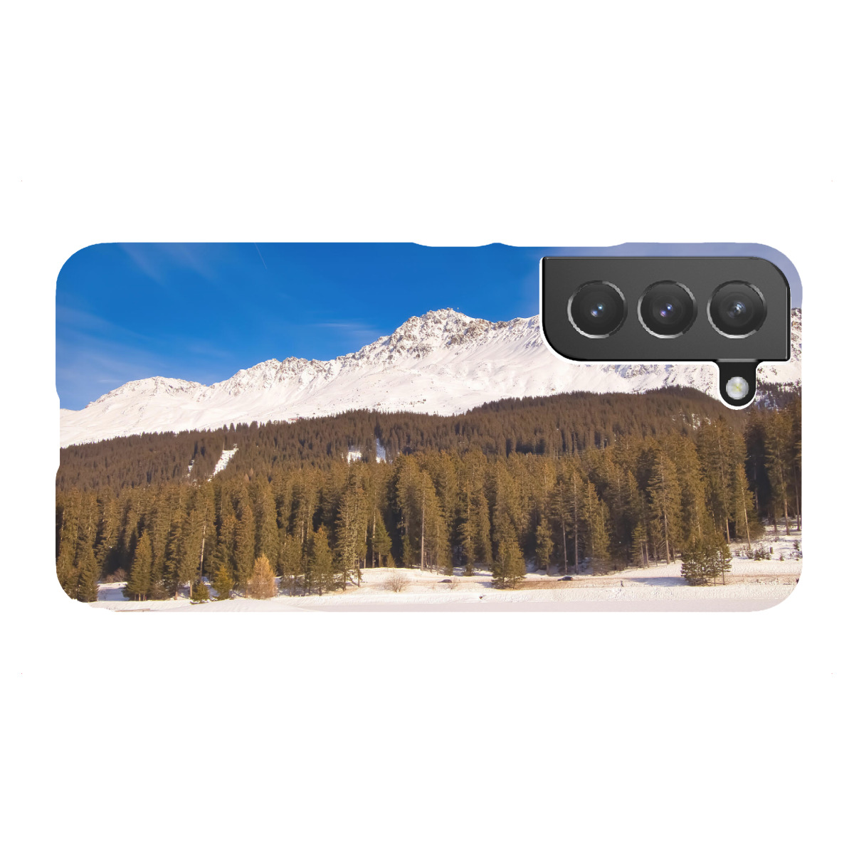 Samsung Galaxy "Winterzauber in der Lenzerheide" Premium-Case Handyhülle artboxONE