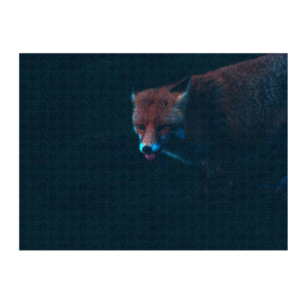 artboxONE Puzzle "Fuchszunge" artboxONE - Natur,Tiere