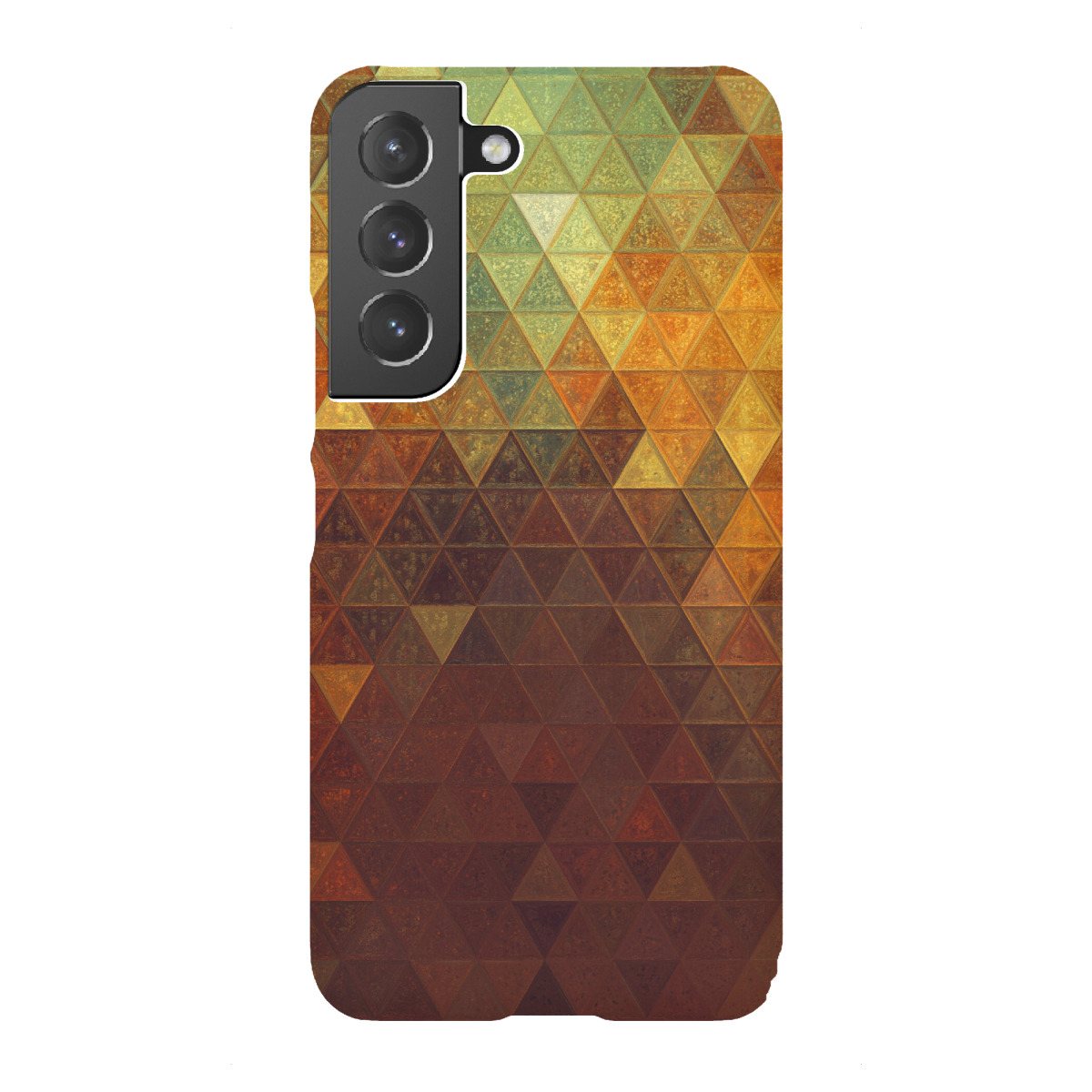 Samsung Galaxy "Mosaic brown gold" Premium-Case Handyhülle artboxONE