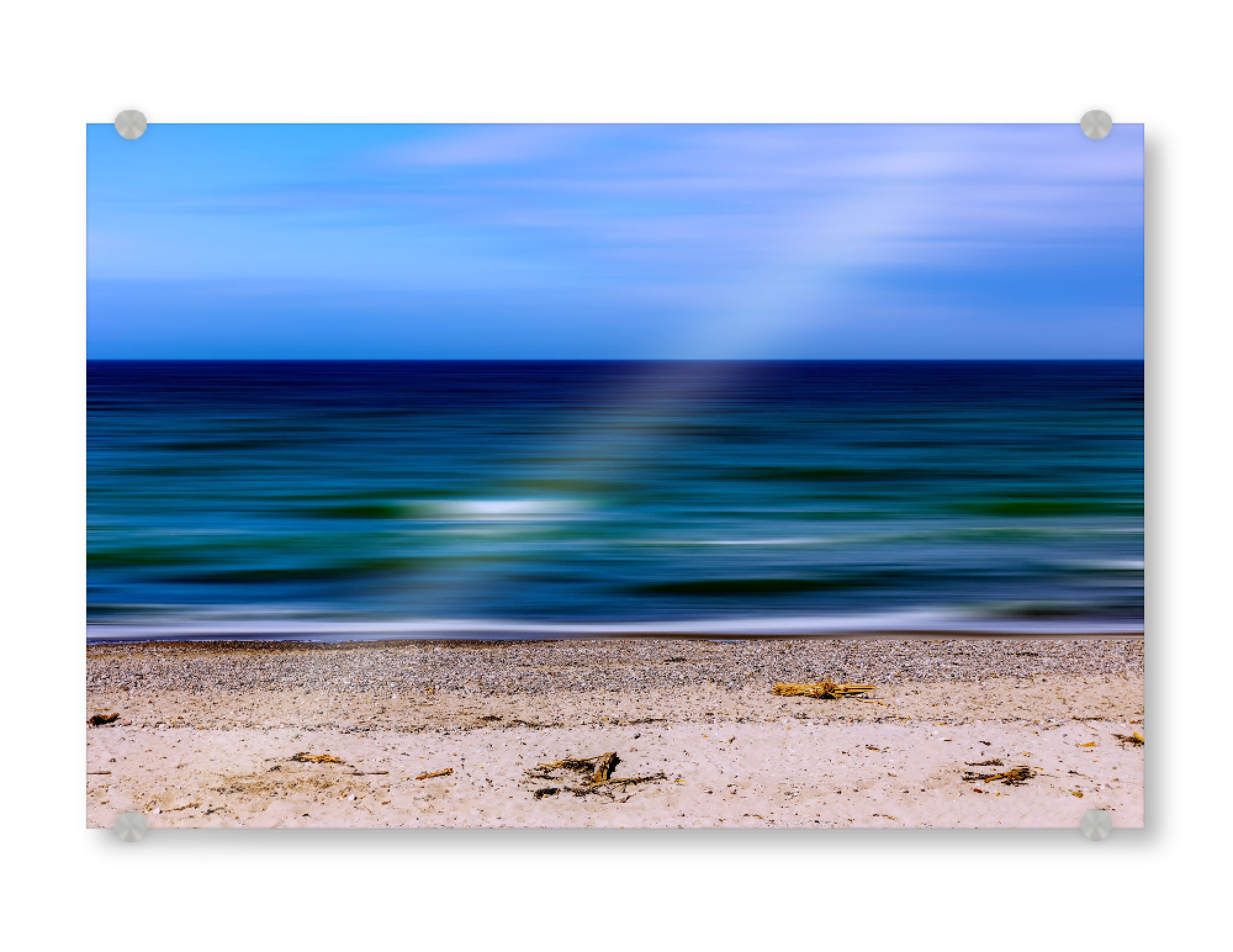 Acrylglasbild "Sommertag am Meer" artboxONE - Natur,Abstrakt,Reise / Strand und Meer