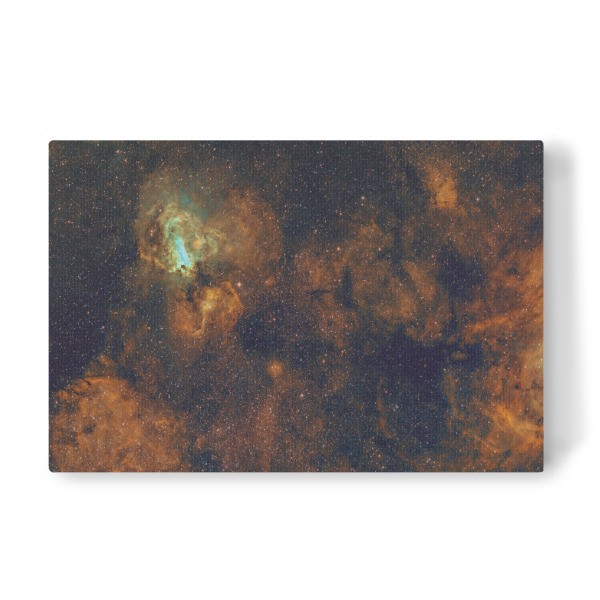 Leinwandbild "Omeganebel" artboxONE - Galaxy - Astro,Astronomie,Unoversum,Weltall,Weltraum,Sterne,Space,Stars,Universe,Astronomy