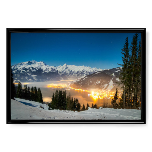 Zell am See bei Nacht