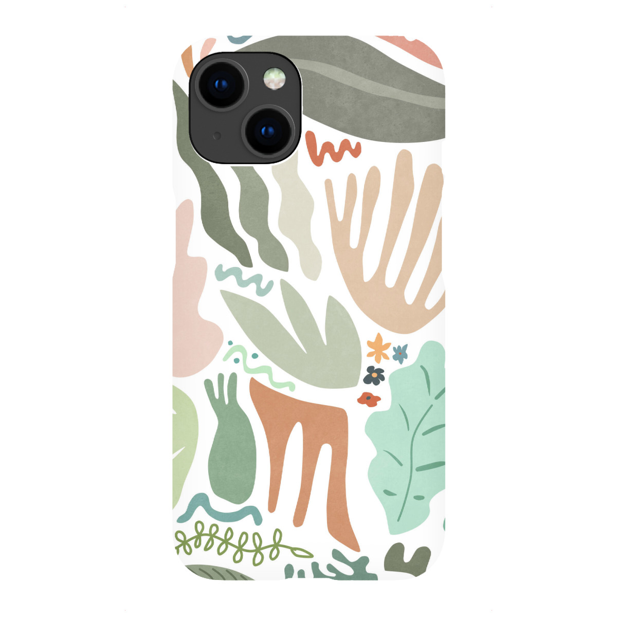 "Botanical Color"für iPhone - Premium-Case Handyhülle artboxONE