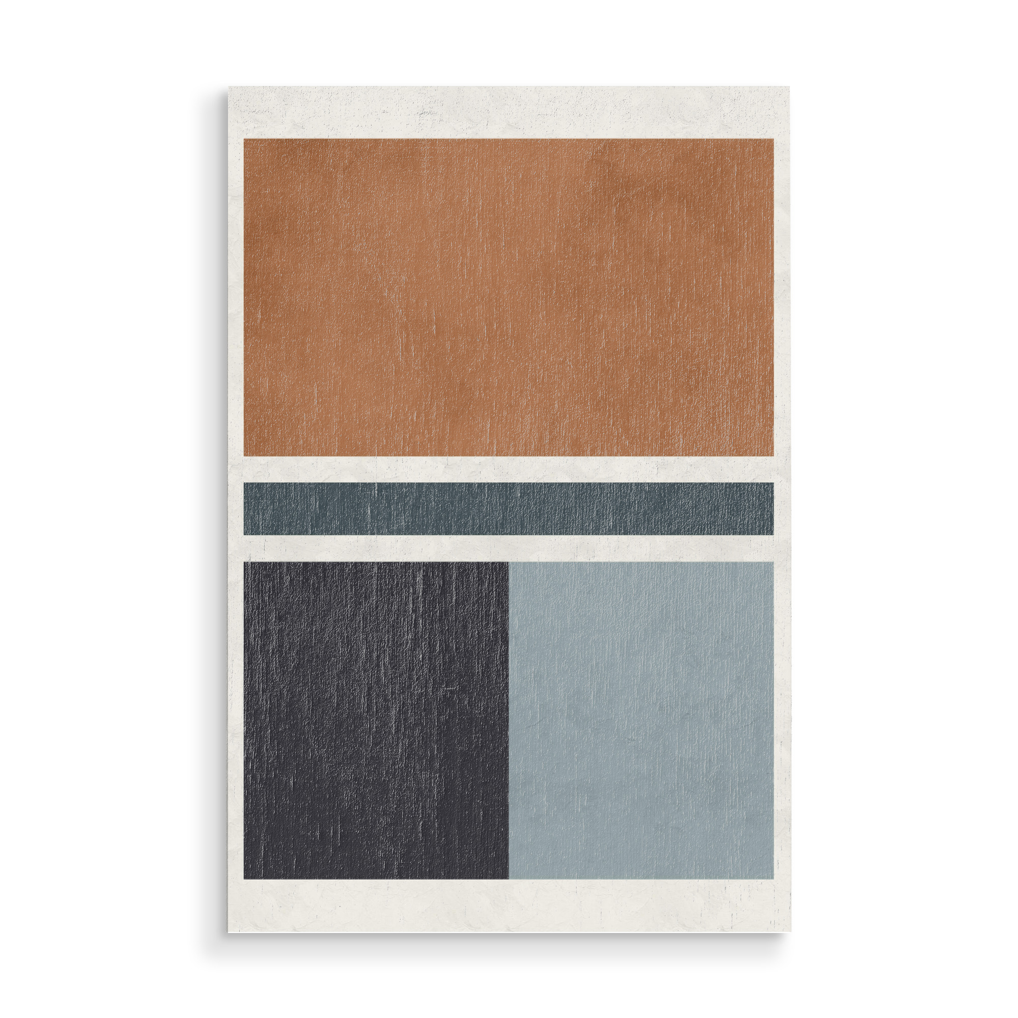 Holzbild "Line Square Color" artboxONE - Abstrakt,Geometrie