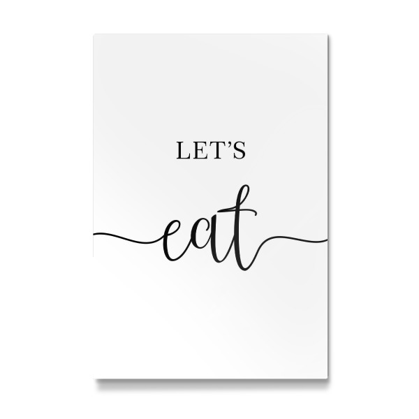 Galerie-Print "Let's Eat" 30x20 cm artboxONE