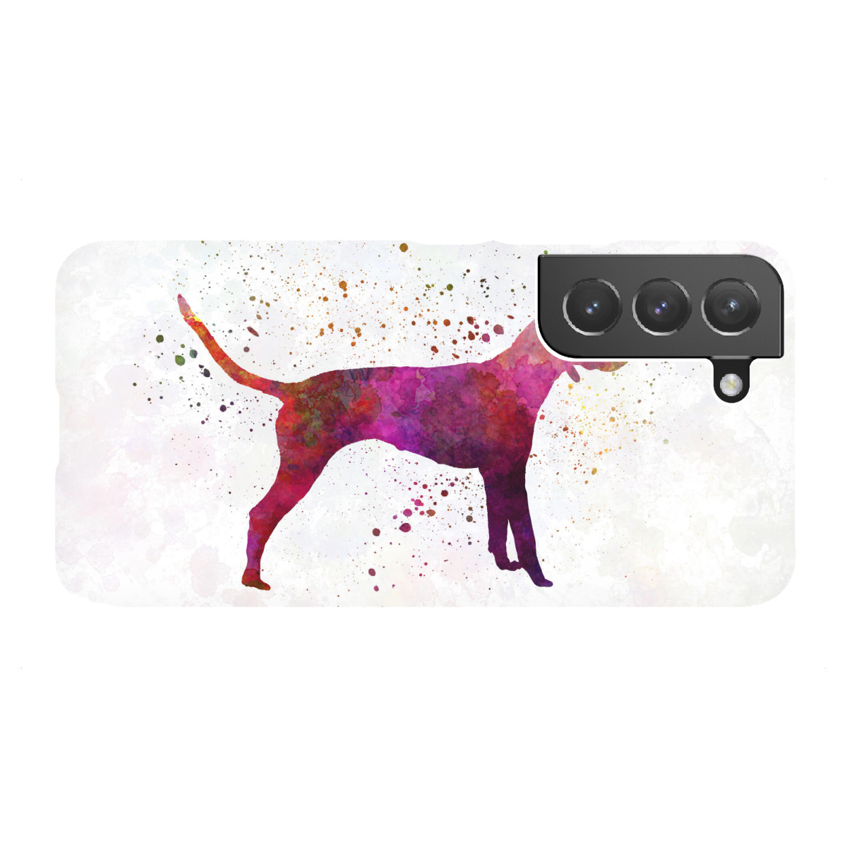Samsung Galaxy "Poitevin dog in watercolor" Premium-Case Handyhülle artboxONE