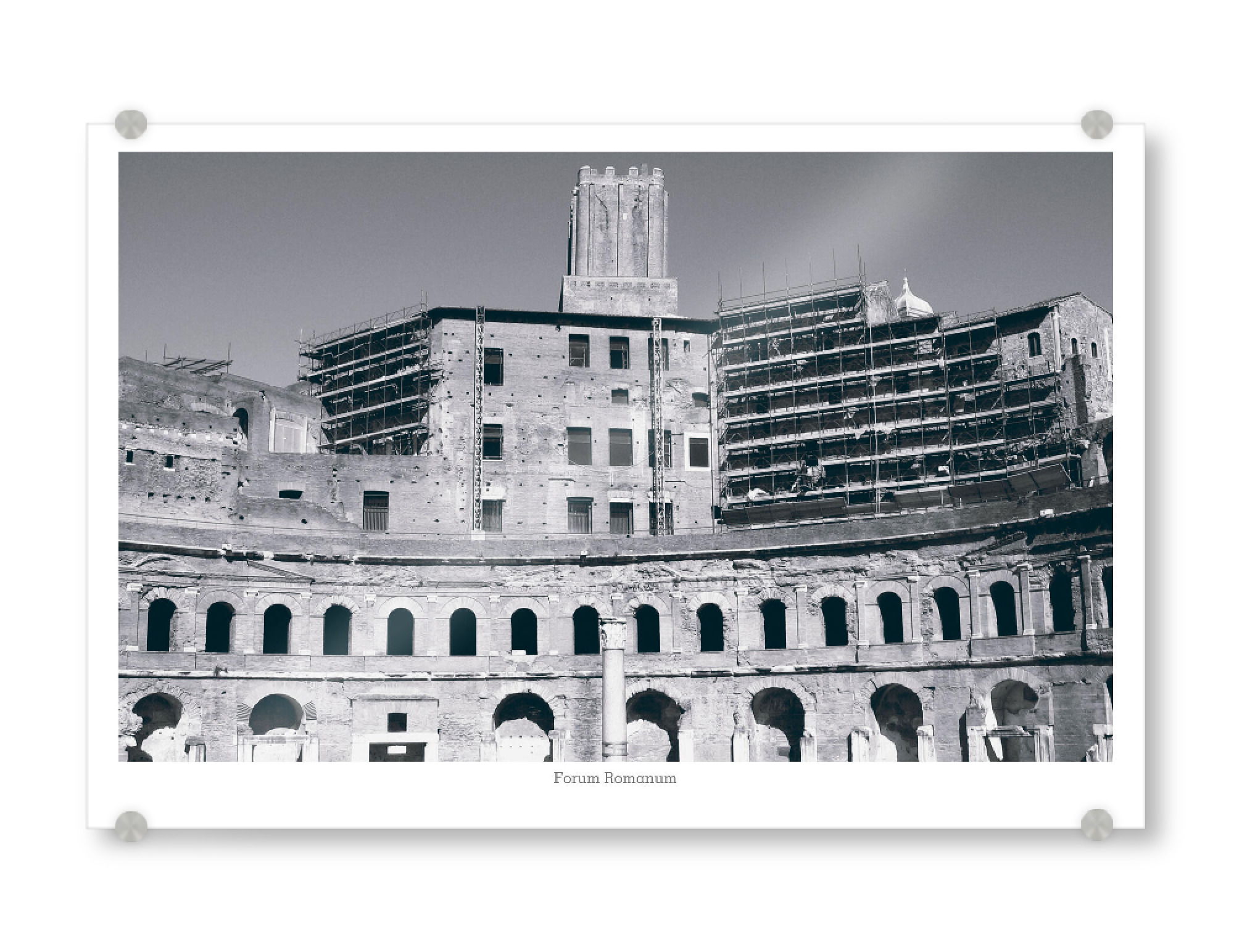 Acrylglasbild "Das Forum Romanum" artboxONE - Reise,Architektur,Reise / Länder,Städte / Rom