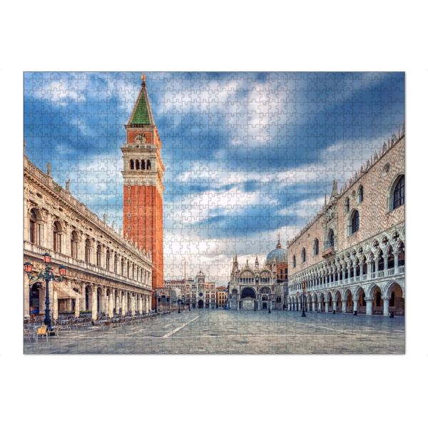 Puzzle Ravensburger "St. Mark's Square" artboxONE - Städte,Reise,Architektur,Städte / Venedig,Reise / Länder