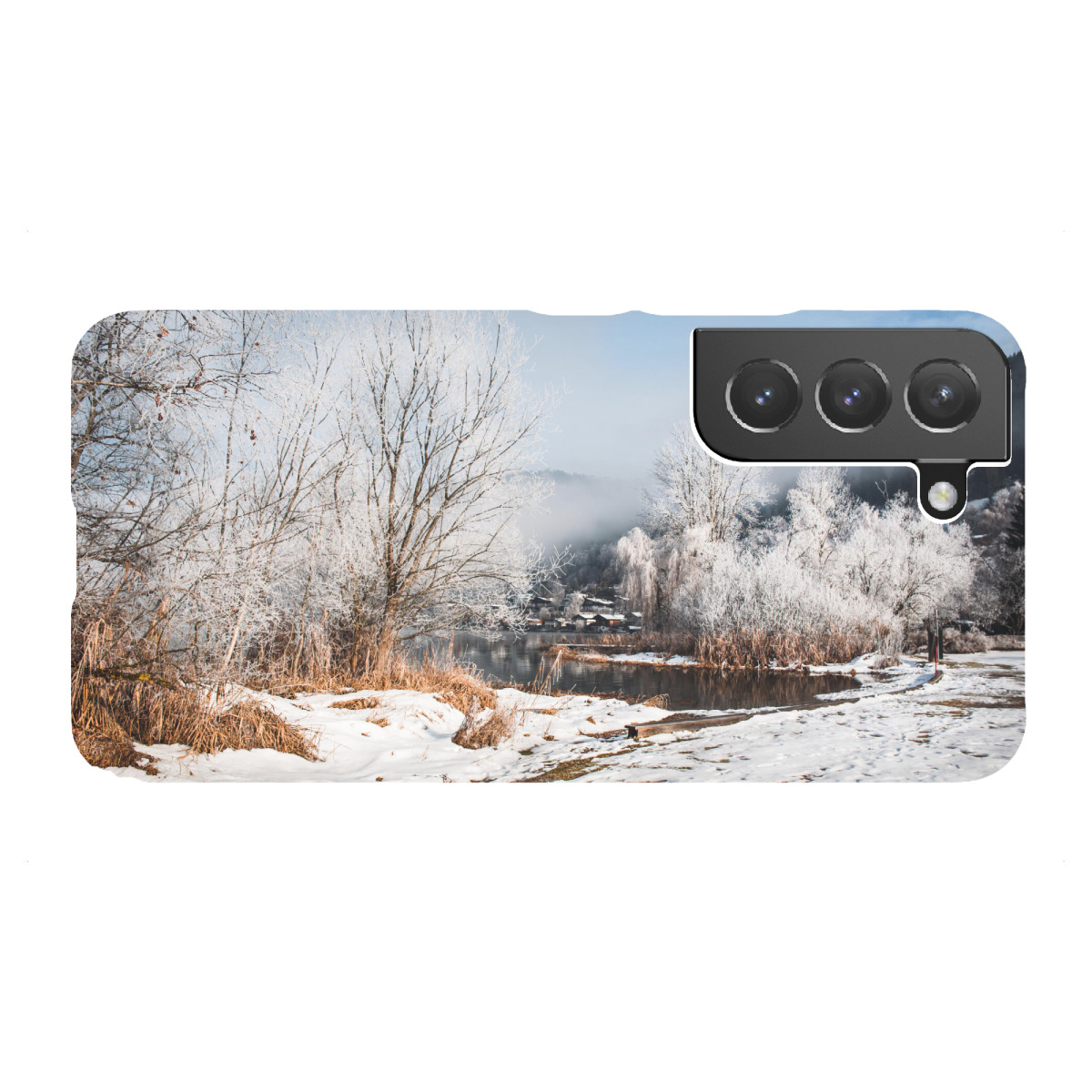 "Verträumte Winterlandschaft"für Samsung Galaxy - Premium-Case Handyhülle artboxONE