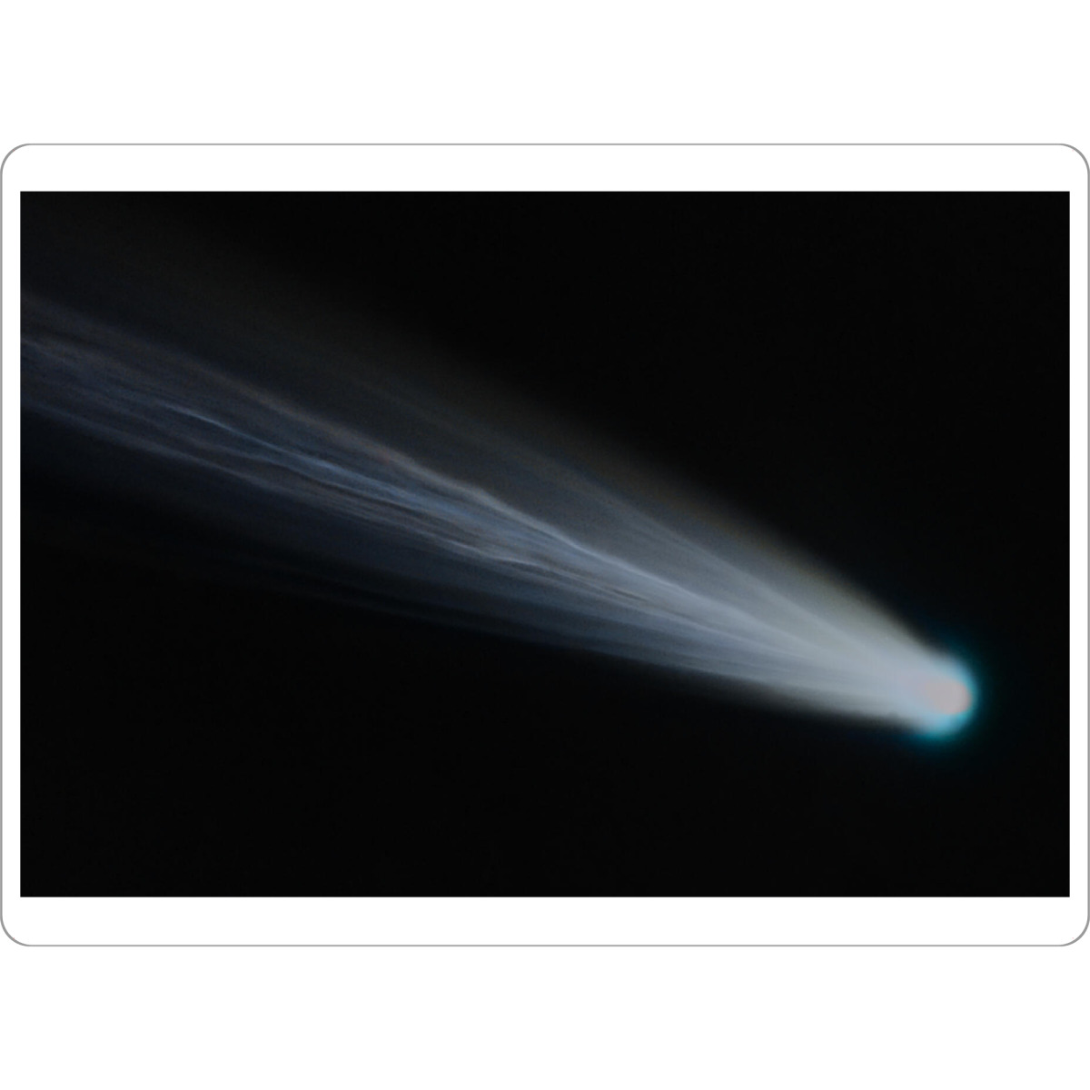 Tischset "Comet Leonard" artboxONE - Galaxy - Universum,Comet,Komet,Sterne,Astr,Astronomie,Weltall,Weltraum,Space,Universe,Stars,Kosmos