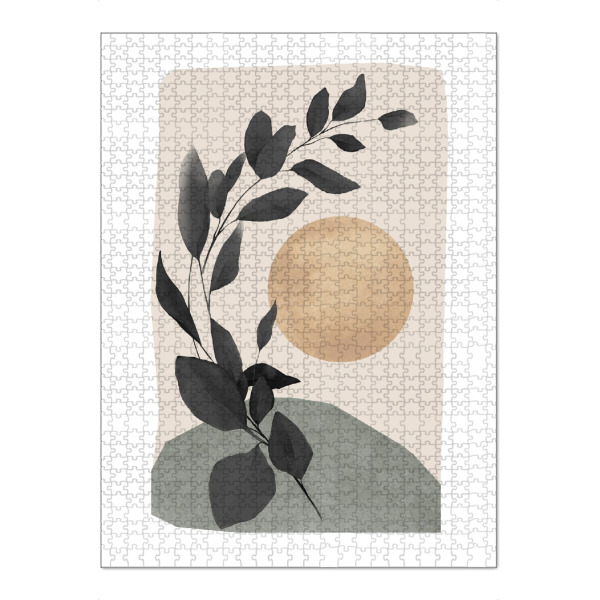 Puzzle Ravensburger "Modern Abstract Botanical" artboxONE - Natur,Floral,Abstrakt