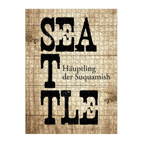 artboxONE Puzzle "Seattle Schild" artboxONE - Typografie,Reise,Reise / Länder