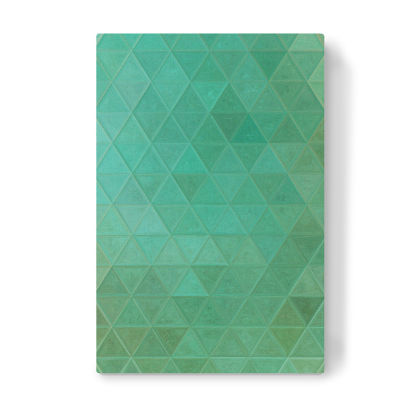 Leinwandbild "Mosaic green light" artboxONE - Abstrakt,Geometrie
