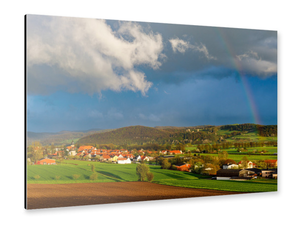 Alu-Dibond "Das Werratal" 30x20 cm artboxONE