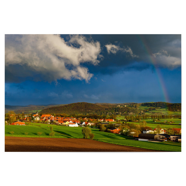 Poster 30x20 cm "Das Werratal" artboxONE - Natur