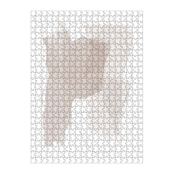 artboxONE Puzzle "Abstract Beige" artboxONE - Abstrakt - Abstract,Modern decor,Minimalist,Abstrakt,Minimal,Minimalismus,Color,Lines,Linien