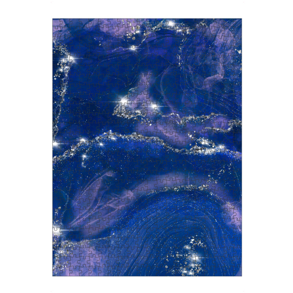 artboxONE Puzzle "Pink and Blue Pattern" artboxONE - Abstrakt,Geometrie,Fashion,Galaxy,Lustig