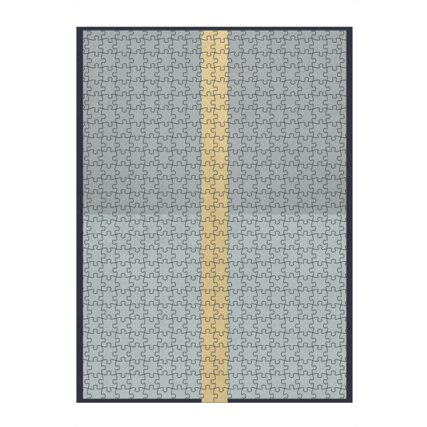 artboxONE Puzzle "Line Square Blue" artboxONE - Abstrakt,Geometrie