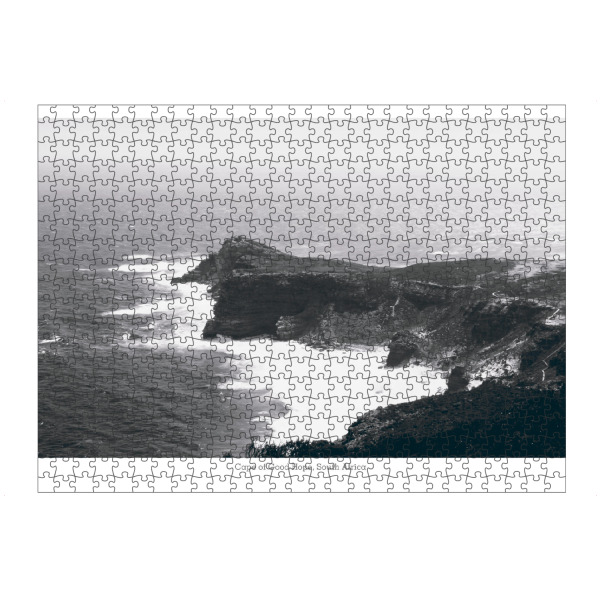 Puzzle Ravensburger "Das Kap der guten Hoffnung ZA" artboxONE - Natur,Schwarzweiß,Reise / Strand und Meer,Reise / Afrika,Reise / Länder