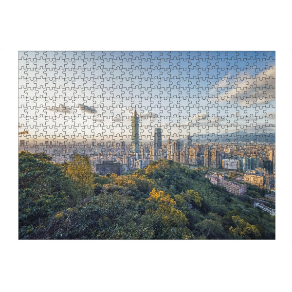 Puzzle Ravensburger "Taipei Panorama" artboxONE - Städte,Reise,Architektur,Reise / Asien,Reise / Länder