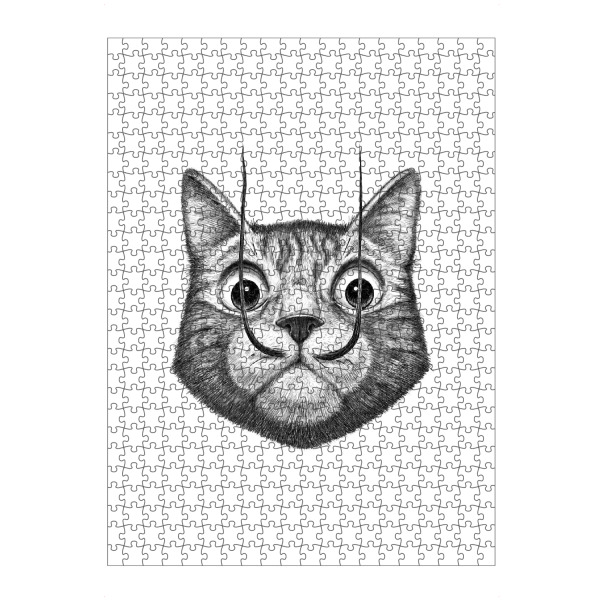 artboxONE Puzzle "Cat Dali" artboxONE - Tiere,Menschen