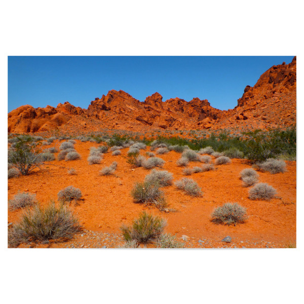 Poster 30x20 cm "Valley of Fire in Nevada USA" artboxONE - Natur,Reise,Reise / Länder