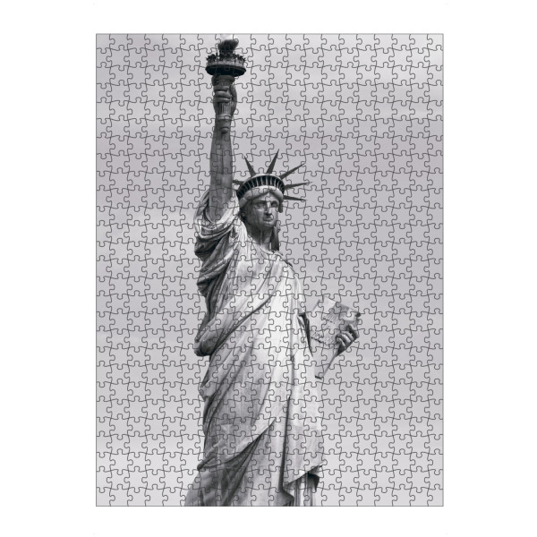 artboxONE Puzzle "Die Freiheitsstatue in sw" artboxONE - Städte / New York,Reise,Schwarzweiß,Reise / Länder
