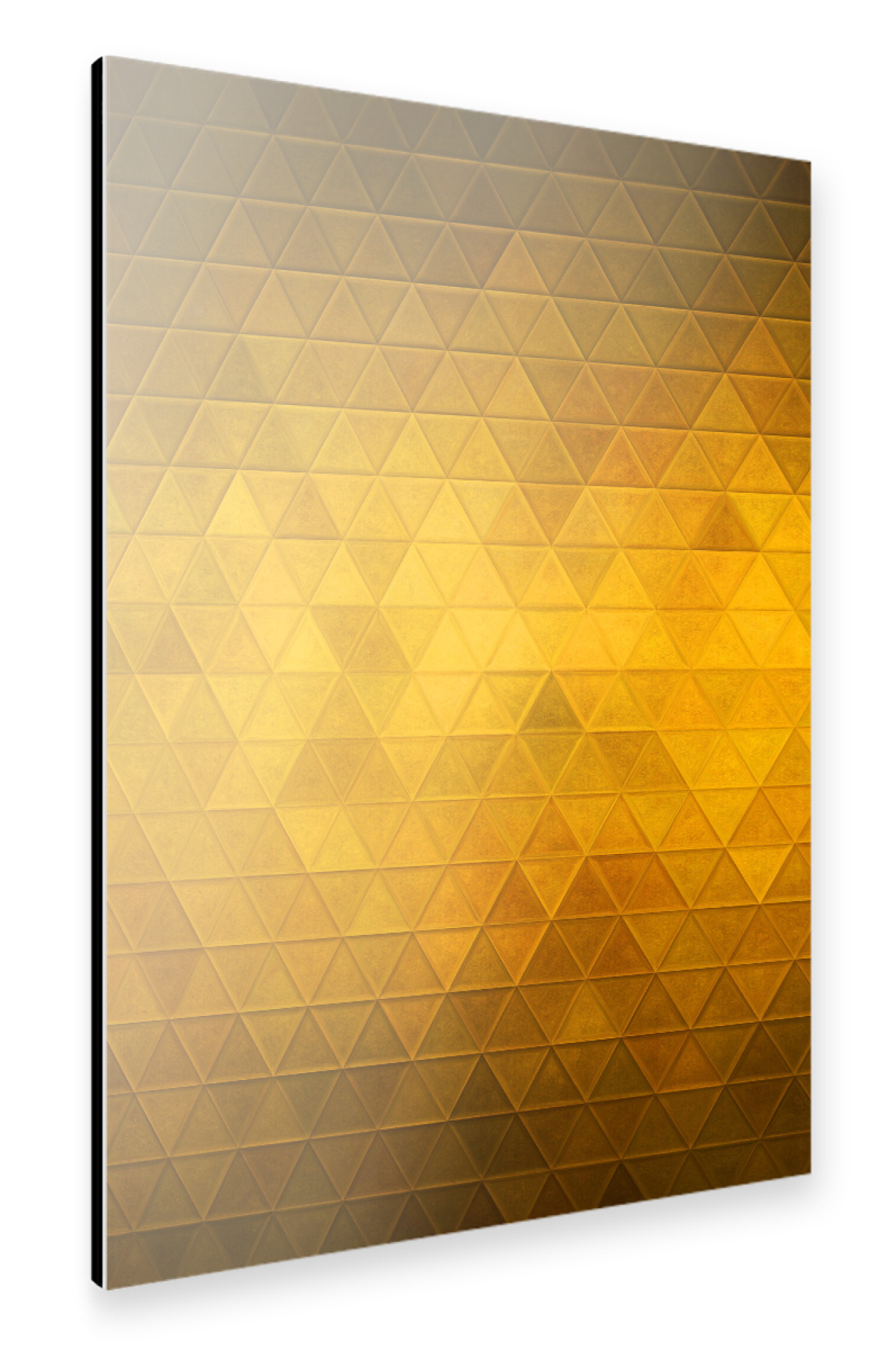 Alu-Dibond "Mosaic gold" 75x50 cm artboxONE