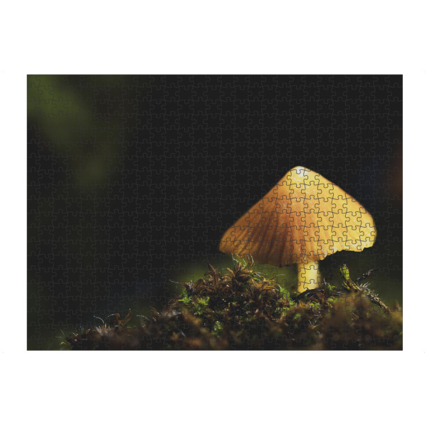 Puzzle Ravensburger "Fungus On The Roof" artboxONE - Natur,Floral,Für Papa